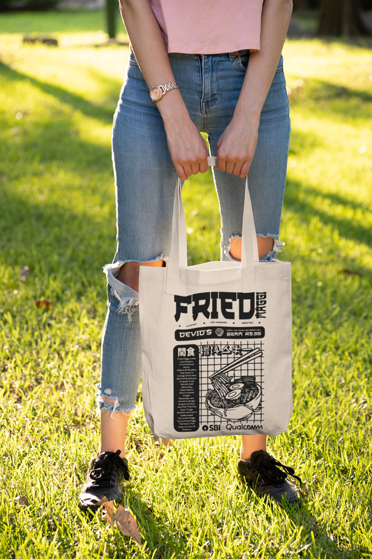 IIIT HYDERABAD - FRIED MAGGI-  PREMIUM TOTE BAG