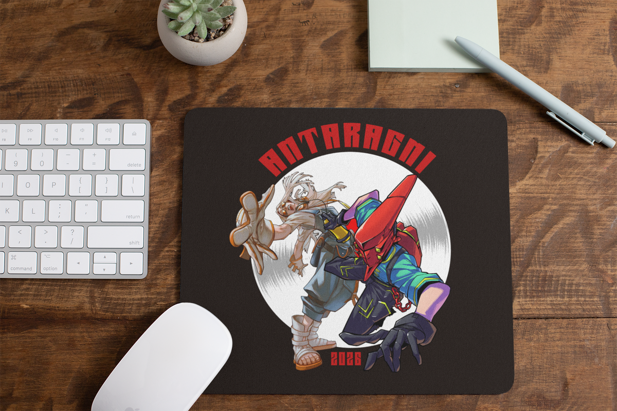 IIT KANPUR "Neon Groove" Premium 3mm Mousepad - Black