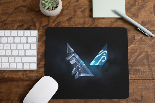IIT KANPUR "Radiant Blade" Premium 3mm Mousepad - Black
