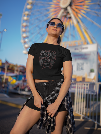 NIT NAGALAND - PREMIUM 260 GSM OVERSIZE CROP TOP - ELEMENTAL