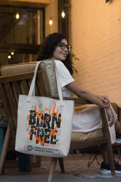 NIT NAGALAND - EKARIKTHIN - LETS BURN FREE - PREMIUM TOTE BAG