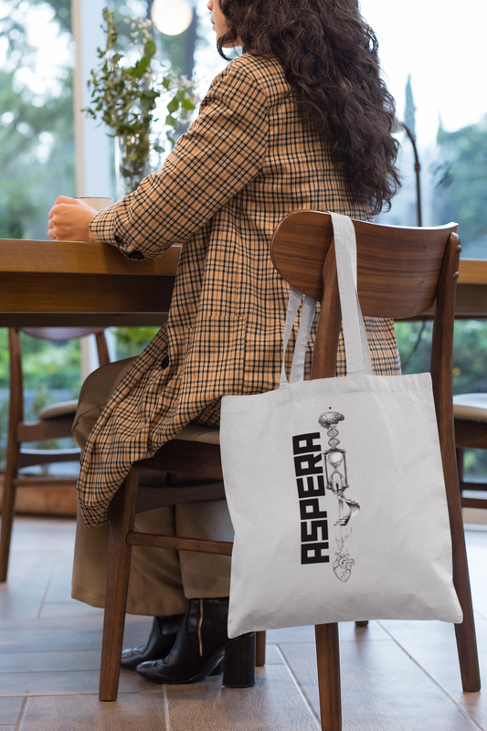 AIIMS MANGALGIRI - THE SPINE - PREMIUM CANVAS TOTE BAG