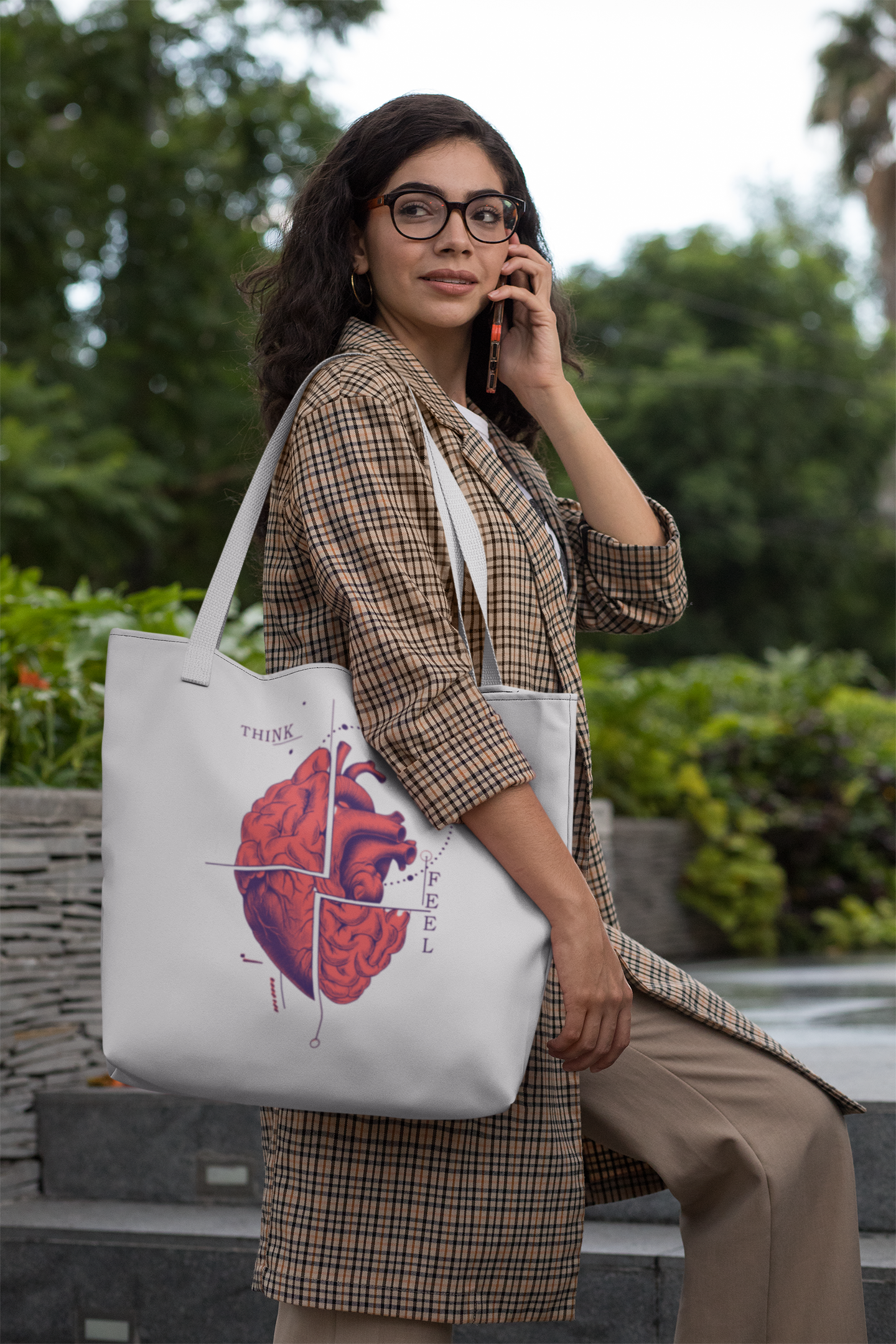 AIIMS MANGALGIRI - THE HEART - PREMIUM CANVAS TOTE BAG