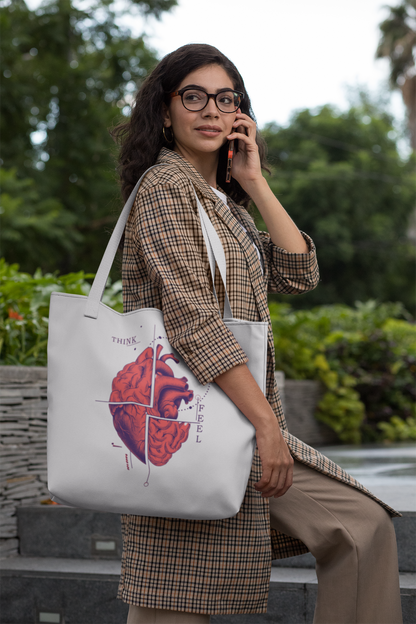 AIIMS MANGALGIRI - THE HEART - PREMIUM CANVAS TOTE BAG