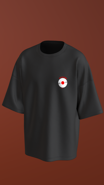 IIT KANPUR "Golden Spin" Premium 240 GSM - Black Oversized