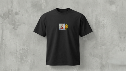 IIT KANPUR "The Classic" Premium 200 GSM - Black Regular T-Shirt
