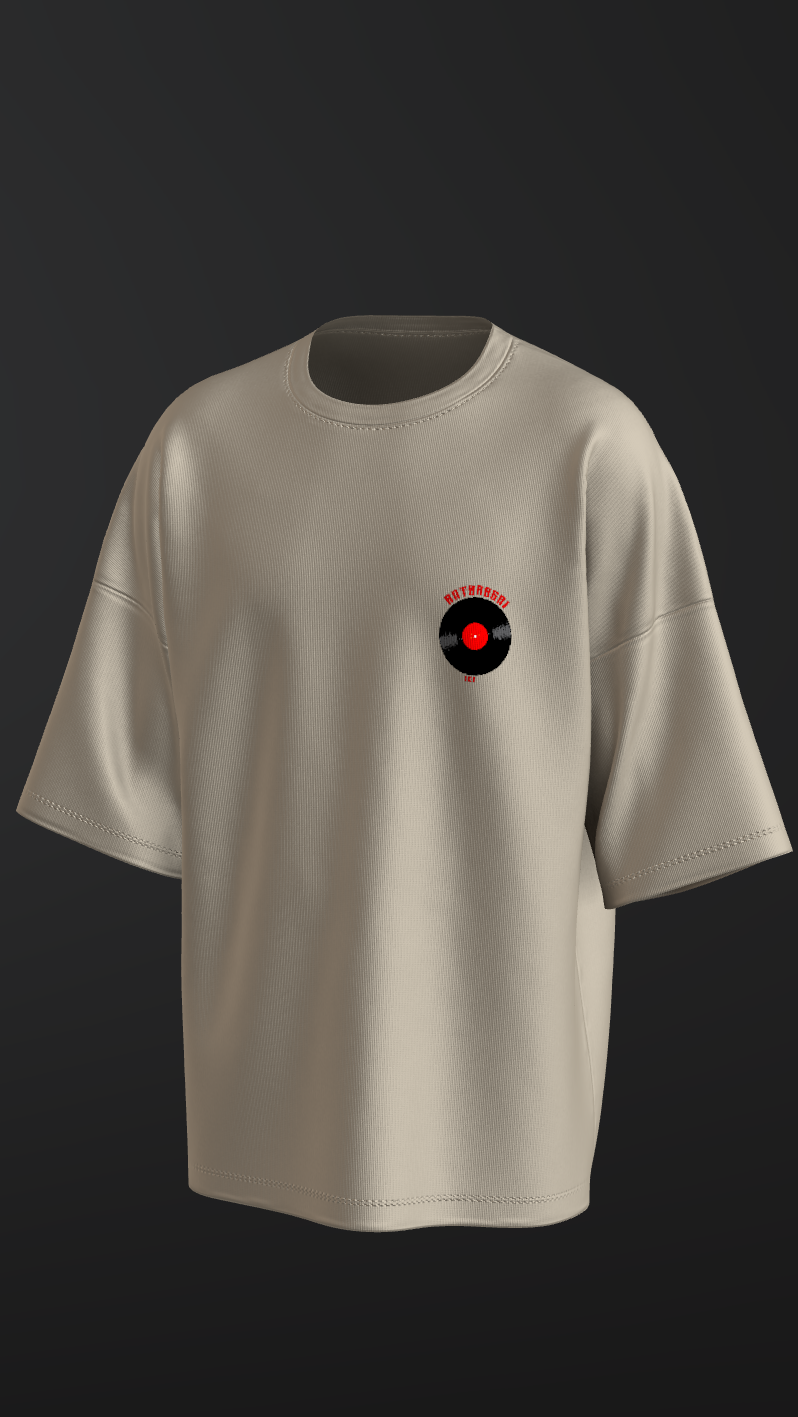 IIT KANPUR "Fire Within" Premium 240 GSM - Off White Oversized