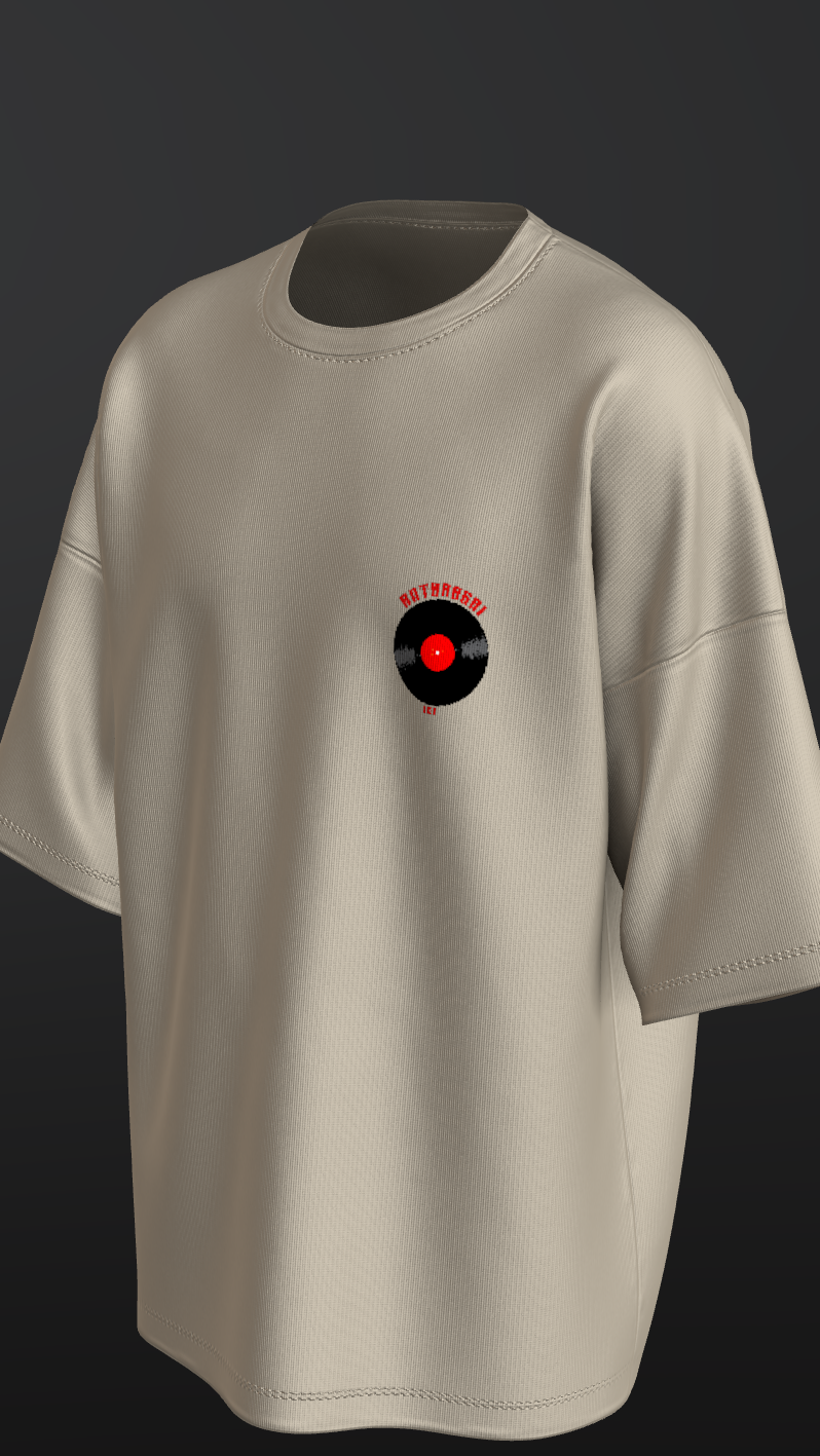 IIT KANPUR "Fire Within" Premium 240 GSM - Off White Oversized