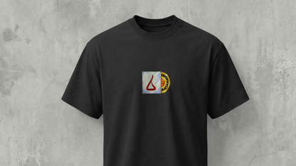 IIT KANPUR "The Classic" Premium 200 GSM - Black Regular T-Shirt