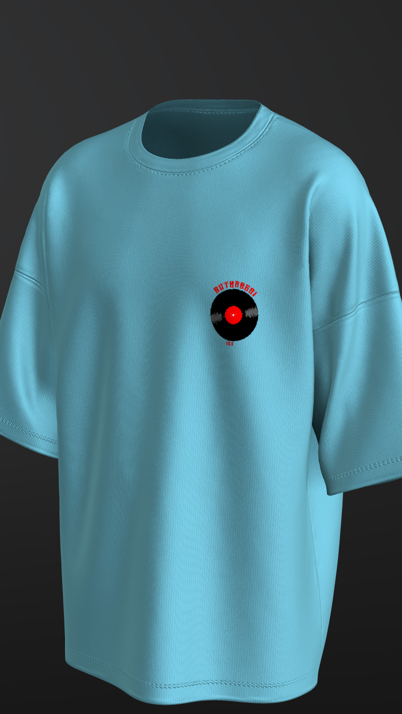 IIT KANPUR "Fire Within" Premium 240 GSM - Mint Blue Oversized